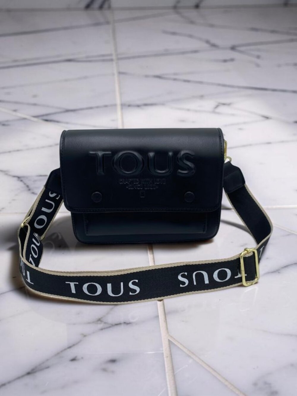 NWOT Tous Crossbody Purse Bag Women's Black